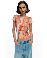 Desigual Women's Printed short sleeve t-shirt