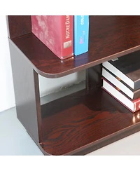 Streamdale Furniture Tier Open Bookshelf Mdf Display Shelving