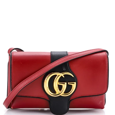 Pre-Owned Gucci Medium Arli Shoulder Bag Leather