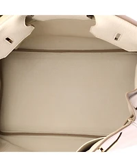 Pre-Owned HERMES Birkin 35 Handbag Light Togo with Gold Hardware