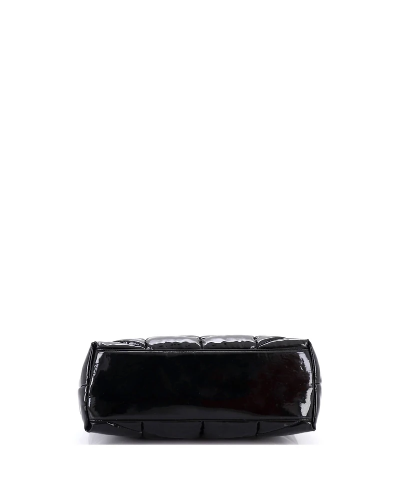 Pre-Owned Saint Laurent Medium Loulou Puffer Shoulder Bag Quilted Patent