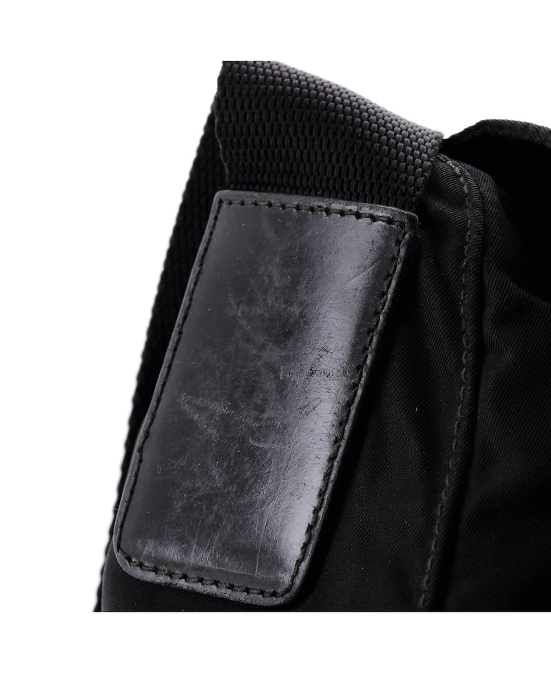 Pre-Owned Prada Small Buckle Messenger Bag Tessuto