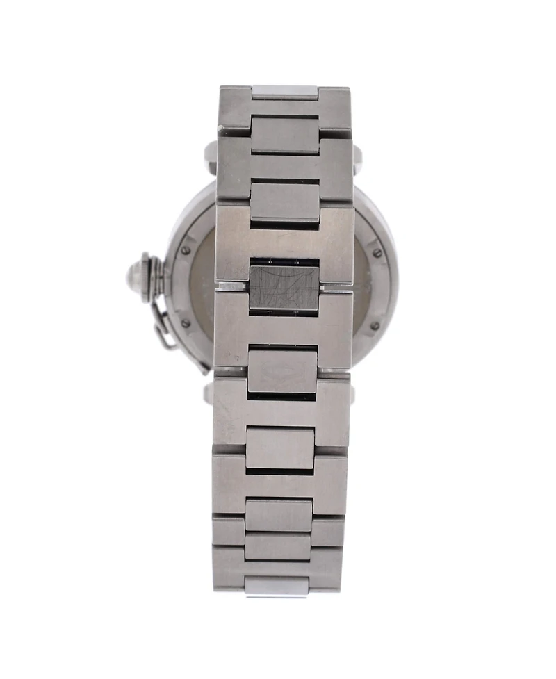 Pre-Owned Cartier Pasha C Big Date Automatic Watch in Stainless Steel 35mm