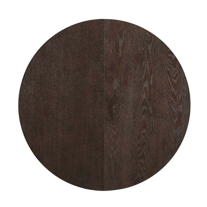Streamdale Furniture 5 Piece Extendable Round Dining Set with Removable Leaf