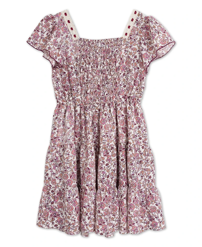 Speechless Girls' 7–16 Flutter Sleeve Knee Dress