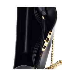 Pre-Owned Celine Margo Triomphe Wallet on Chain Leather