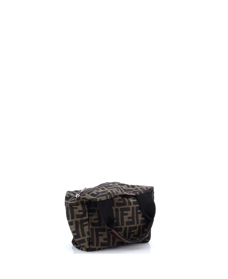Pre-Owned Fendi Mini Vintage 1925 Cosmetic Tote Zucca Canvas