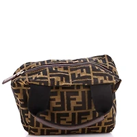 Pre-Owned Fendi Mini Vintage 1925 Cosmetic Tote Zucca Canvas