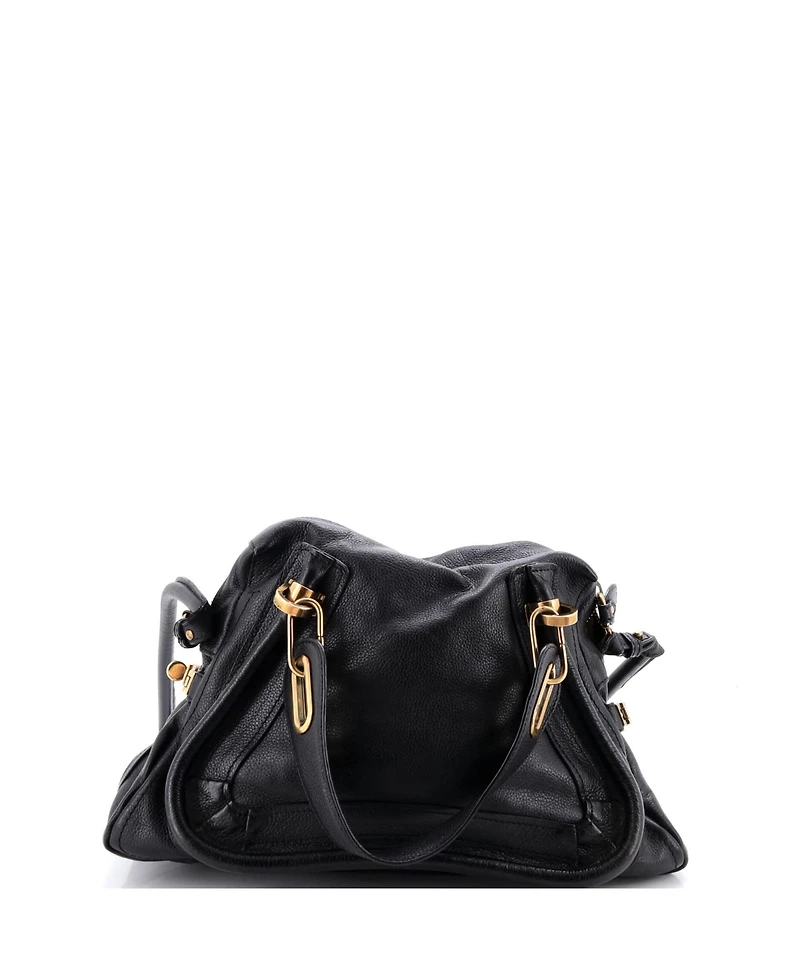 Pre-Owned Chloe Medium Paraty Handbag Quilted Leather