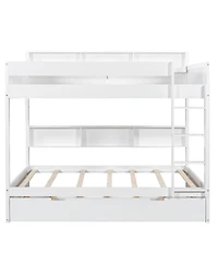 Streamdale Furniture over twin bunk bed with trundle