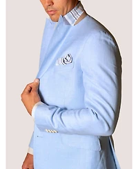 Koy Clothing Men's Tailored Linen Blend Blazer