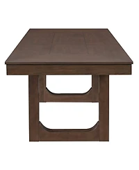 Streamdale Furniture Farmhouse Extendable Dining Set with 4 Chairs