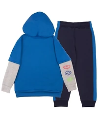 Pj Masks Toddler Boys Pj Mask 2 Piece Fleece Hoodie and Jogger Pants Outfit Set