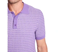 Paisley & Gray Men's 3-Button Slim-Fit Polo Shirt