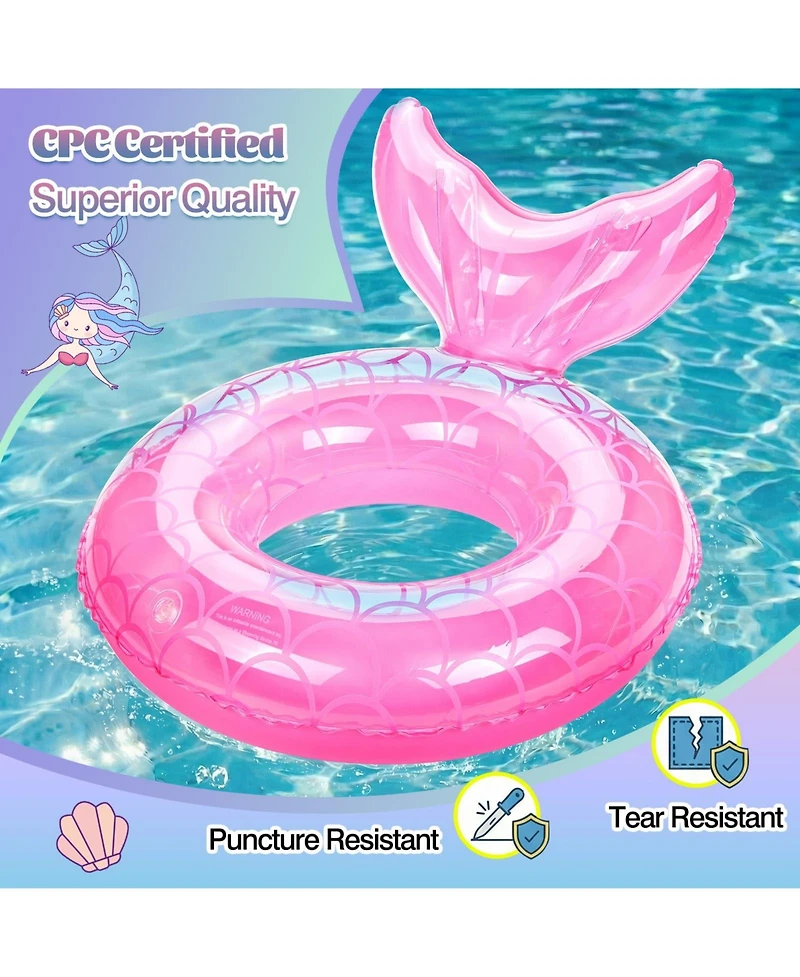 Gnuadz Inflatable Swimming Ring Pool Float Tube Beach Water