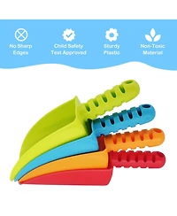Gnuadz Kids Beach Sand Shovels 4 Pack Outdoor Digging Tools