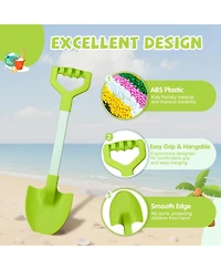 Gnuadz 2pack Sand Beach Shovels Plastic Spades Sandbox Digging Play Gift Set