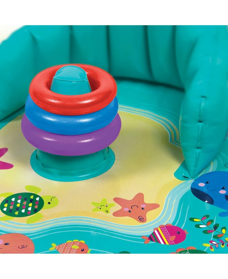 Gnuadz Pool Float Baby Swim Ring Canopy Seat Splash Play