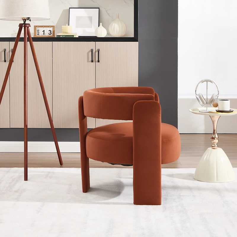 Streamdale Furniture Mid-Century Accent Chair for Living Room/Bedroom