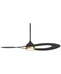 Possini Euro Design 52 Inch Obi Matte Cct Led Damp Ceiling Fan with Remote