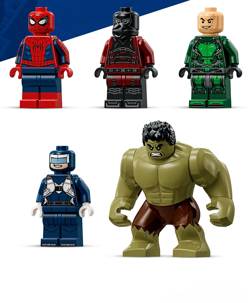 Lego Marvel Spider-Man vs. Hulk Epic Clash Building Set 76350, 534 Pieces