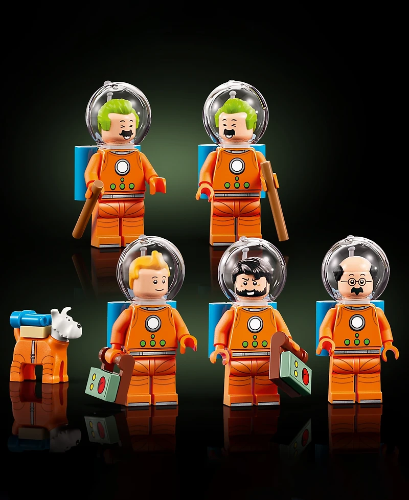Lego Ideas Tintin Moon Rocket Building Set 21367, 1283 Pieces