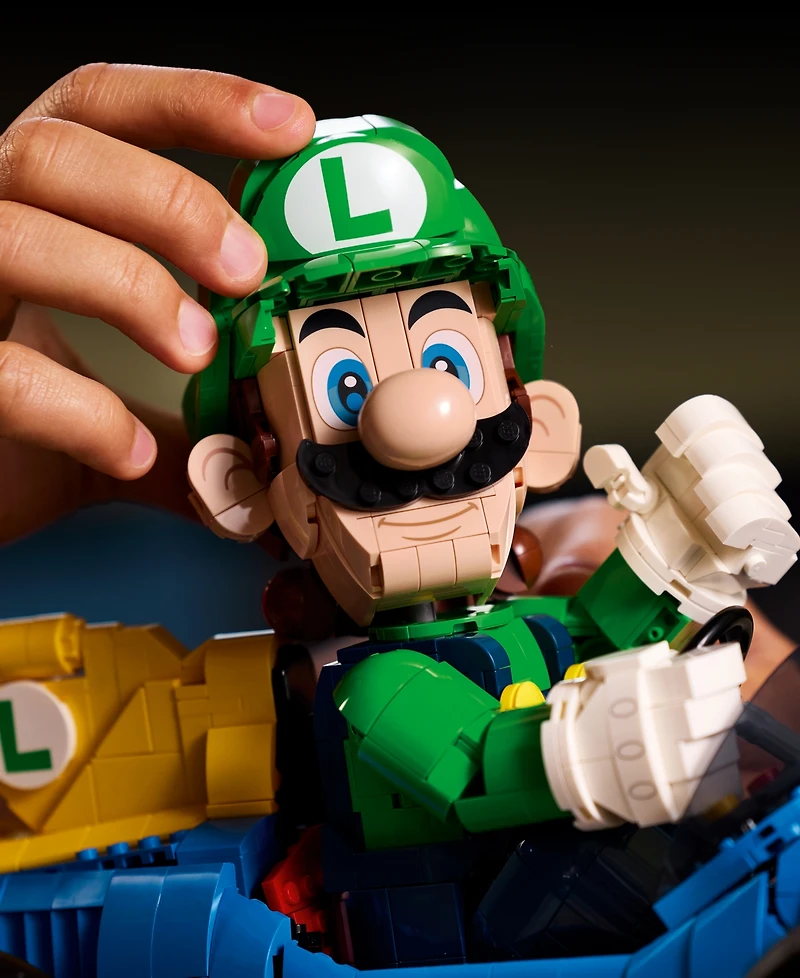 Lego Mario Kart Luigi Mach 8 Building Set 72050, 2234 Pieces