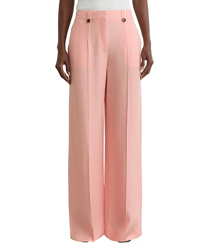 Reiss Women's Wide-Leg Suit Trouser Pants