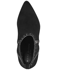 Marc Fisher Ltd Women's Alvira Suede Block Heel Booties