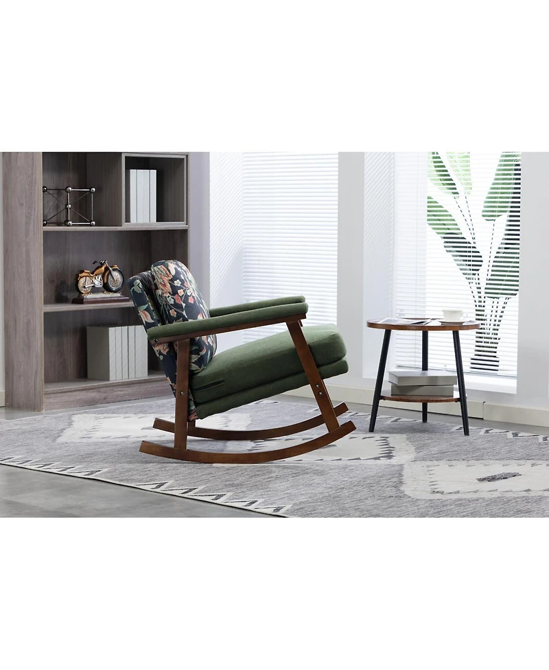 Streamdale Furniture Mid-Century Rocking Accent Chair
