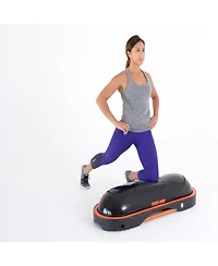 Power Systems Terra Core Aerobic Stepper and Core Balance Trainer Exercise Step Platform for Strength