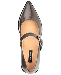 Nine West Women's Katrel Mary Jane Pointy Toe Flats