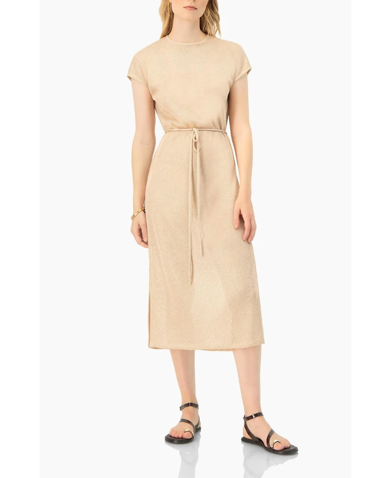 Ivonne Women's Knitted Tunic With Side Slits