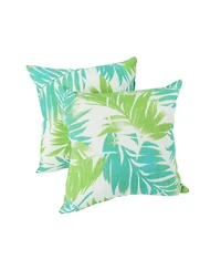 Mondawe 2-Piece Outdoor Pillow Set with Inserts, 18 x