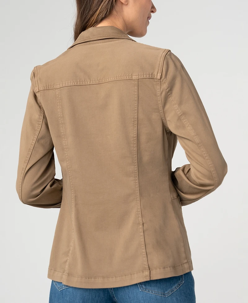 Liverpool Los Angeles Petite Notch Collar Blazer