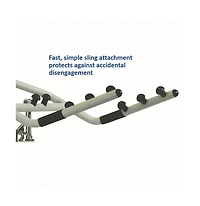 Invacare Sit to Stand Patient Lift, Hydraulic Stand Assist Lift Aid for Patient With 350 Pound Capacity