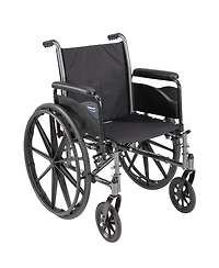 Invacare Tracer SX5 Folding Wheelchair for Adults, 18 Inch Seat, Full Arms, Everyday Use
