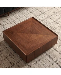 Streamdale Furniture Square Coffee Table for Living Room/Office