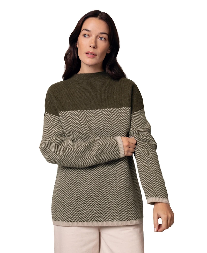 Celtic & Co. Women's Felted Funnel Neck Jumper