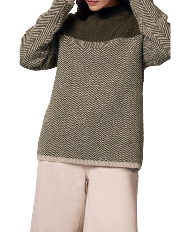 Celtic & Co. Women's Felted Funnel Neck Jumper