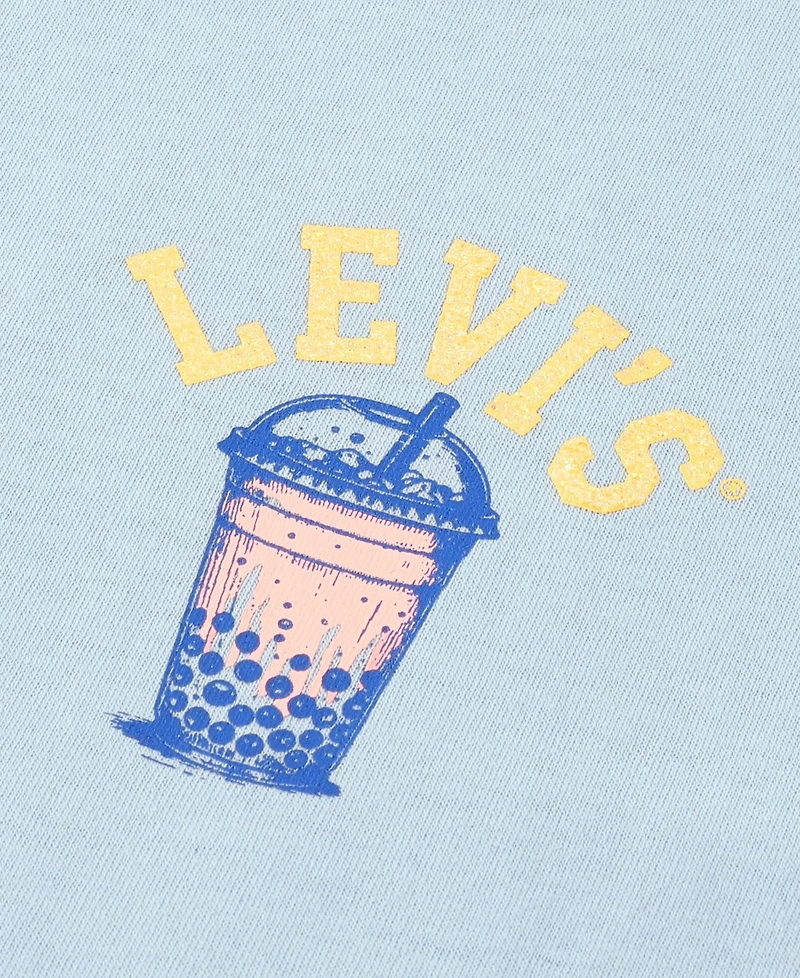 Levi's Girls' 7-16 Boba Oversized Crewneck T-Shirt