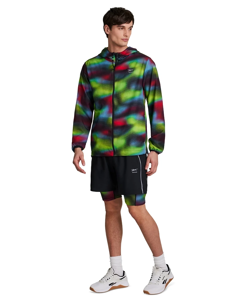 Reebok Men's Run Distort Duo Woven Shorts