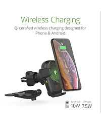 iOttie Auto Sense Qi Wireless Air Vent + Flush Mount