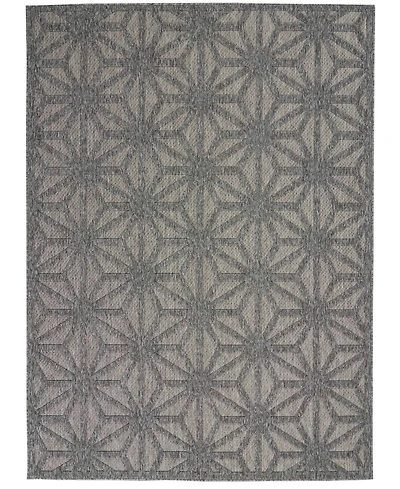 Nourison Home Cozumel CZM01 Onyx 7'10" x 9'10" Outdoor Area Rug