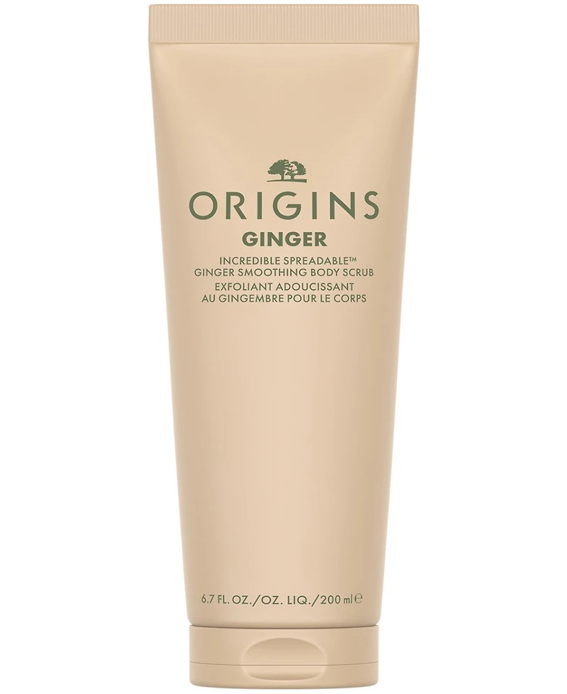 Origins Incredible Spreadable Smoothing Ginger Body Scrub, 6.7 oz.