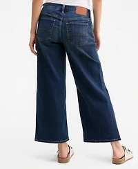 Lucky Brand Women's Sweet Mid-Rise Wide-Leg Ankle Jeans