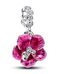 Pandora Hibiscus Dangle Charm