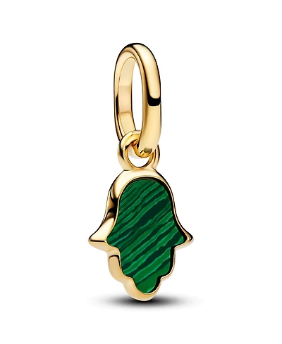 Pandora Green Hamsa Hand Mini Dangle Charm
