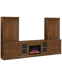 Amren 65" 2 Door Console With Fireplace