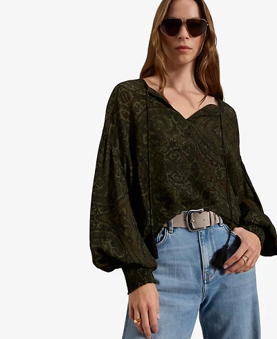 Sanctuary Petite Viscose The Moment Volume Top